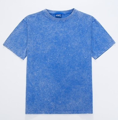 Oem Low Moq Clothing Manufacturer Men'S Vintage Wash 95% Cotton 5% Lycra Summer T Shirt
